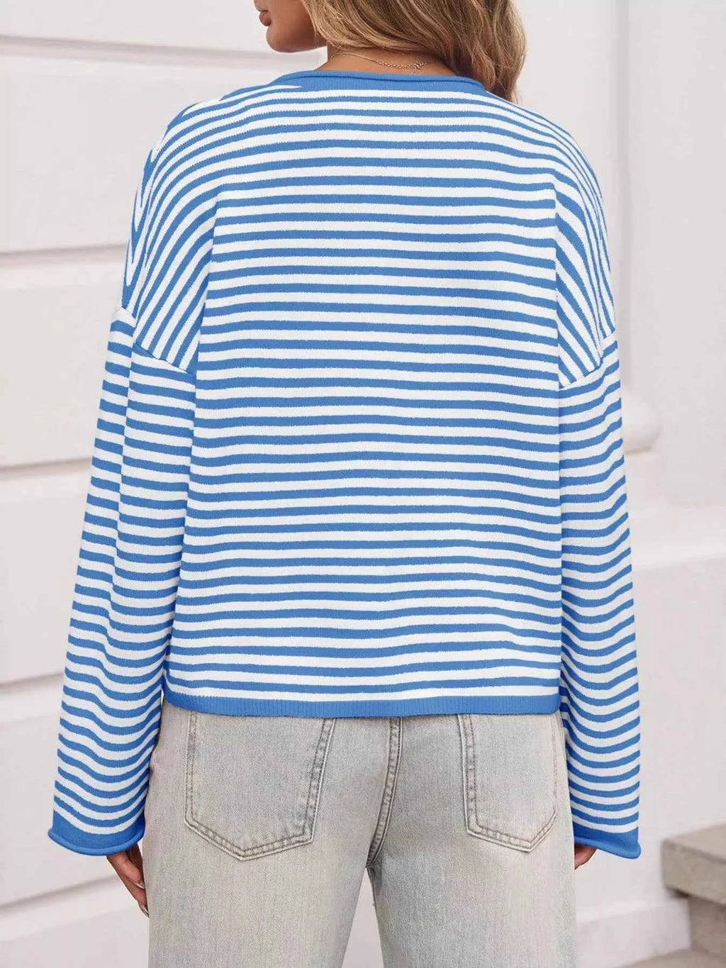 Striped Button-Up Cardigan cb98425c-da41-4f75-8f35-c59e29dde271-Max-Origin