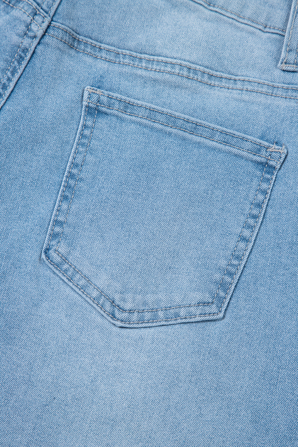 Beau Blue High Rise Relaxed Patch Pocket Jeans cbe14d4d70f2a142