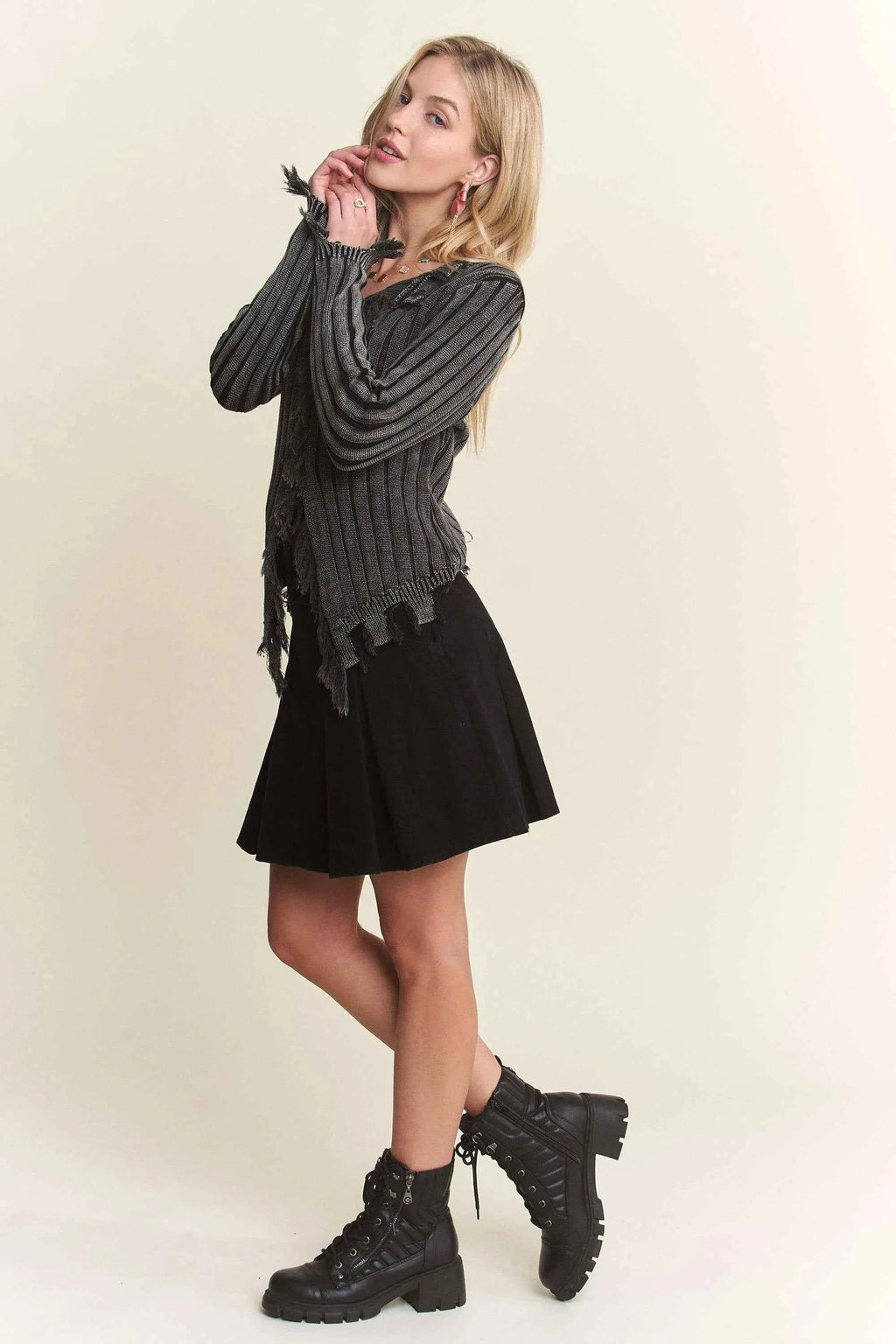 ADORA Distressed Edge Washed Sweater cbe2388155734ceca1d17e2882a1380f-Max-Origin