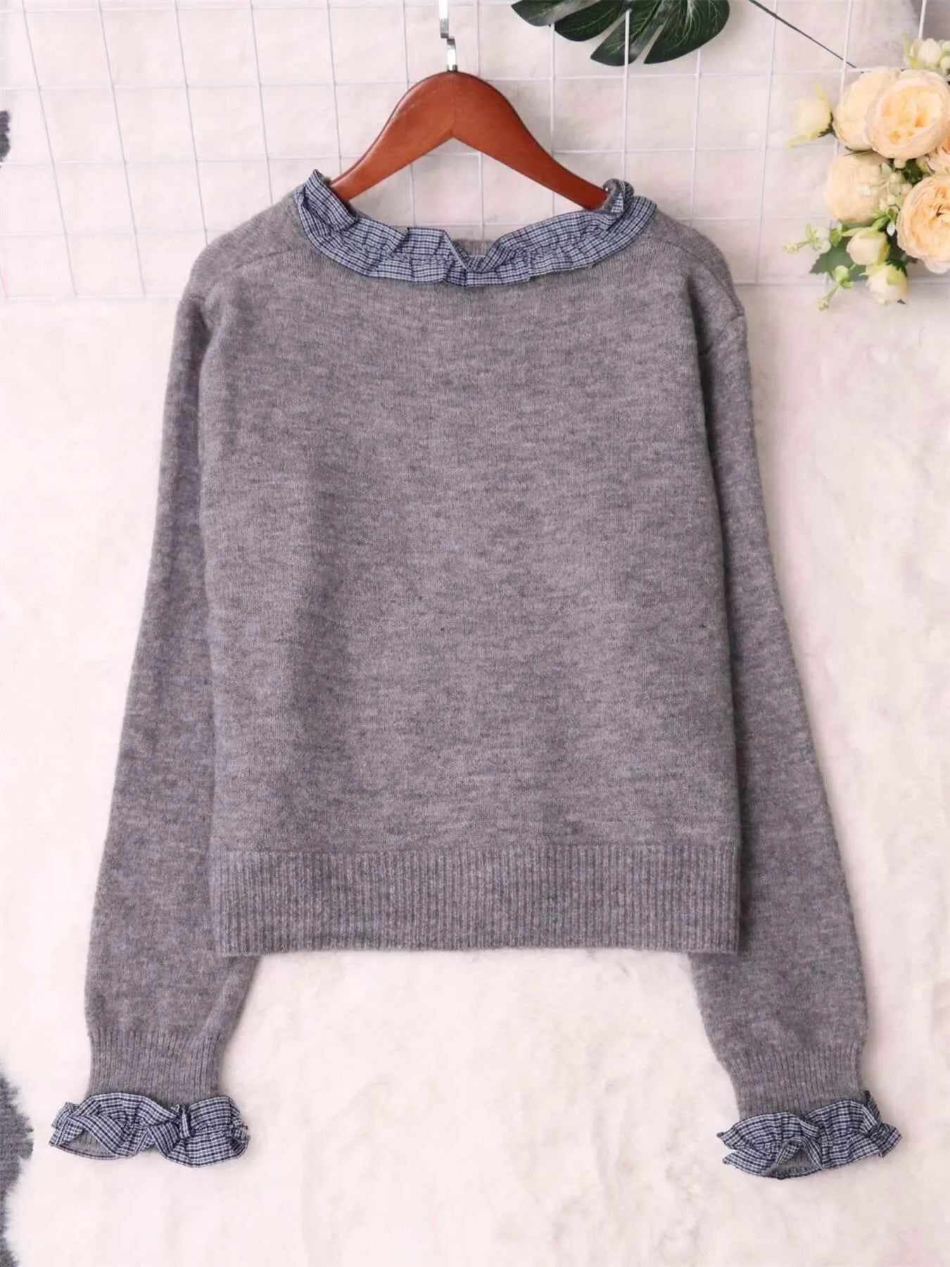 Button Up Long Sleeve Cardigan cc24ce7a37fe4f049f457cc082f65c04-Max-Origin