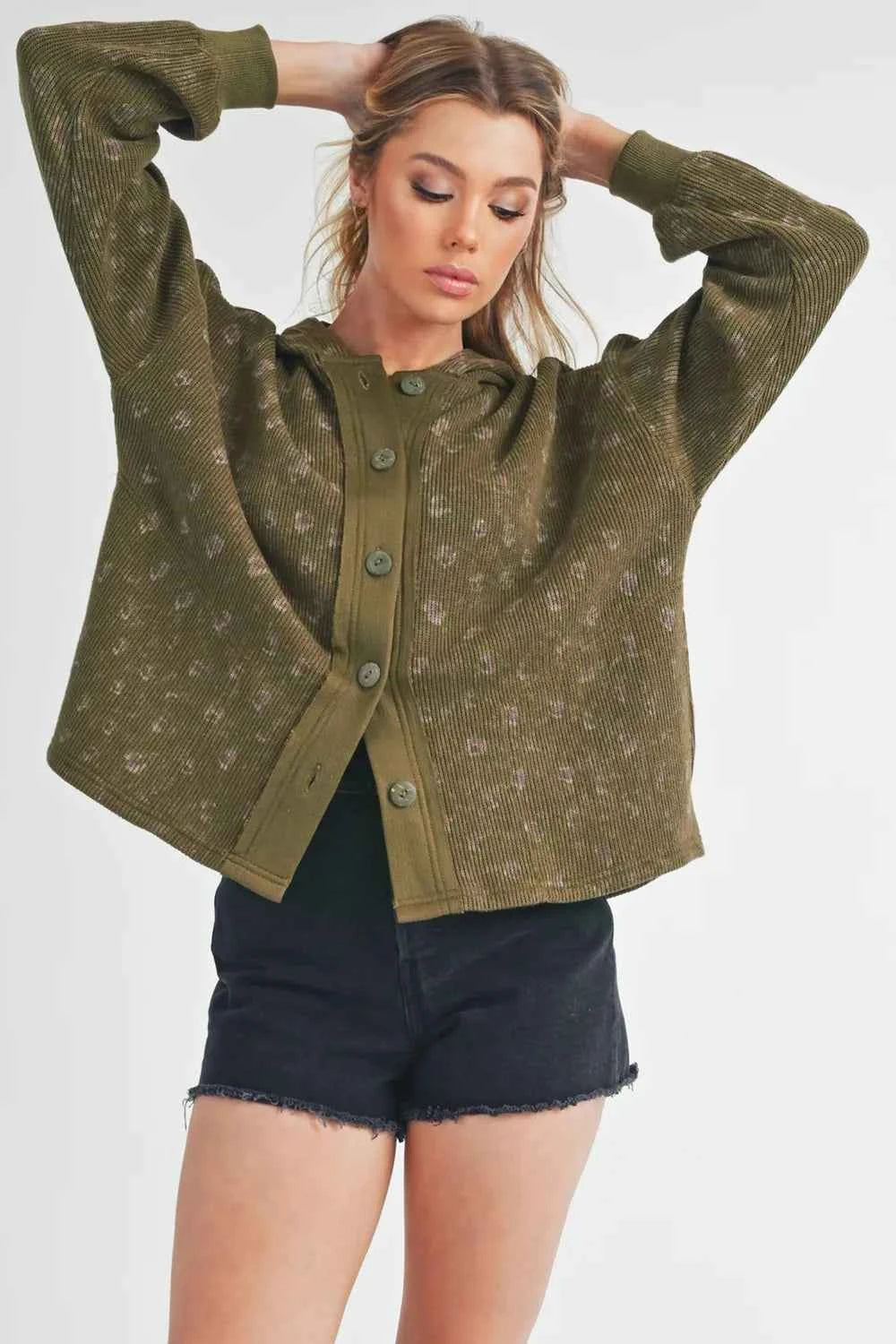 Aemi + Co Floral Button Up Hooded Jacket cc7d9007-0cf4-4fbe-ba2e-844cd77ec024-Max