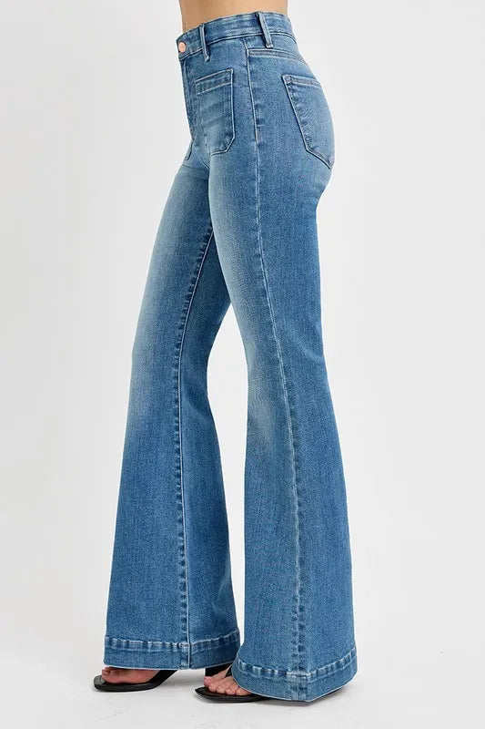 RISEN Full Size Front Patch Pocket Flare Jeans Plus Size cca2eb0f-eedd-4006-93b5-1248b42a8f3b-Max