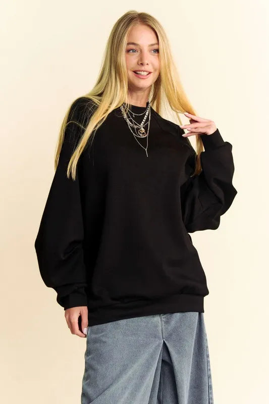 Round Neck Raglan Sleeve Sweatshirt cca7e86d-9aae-4125-9c45-a0666adcb9df-Max