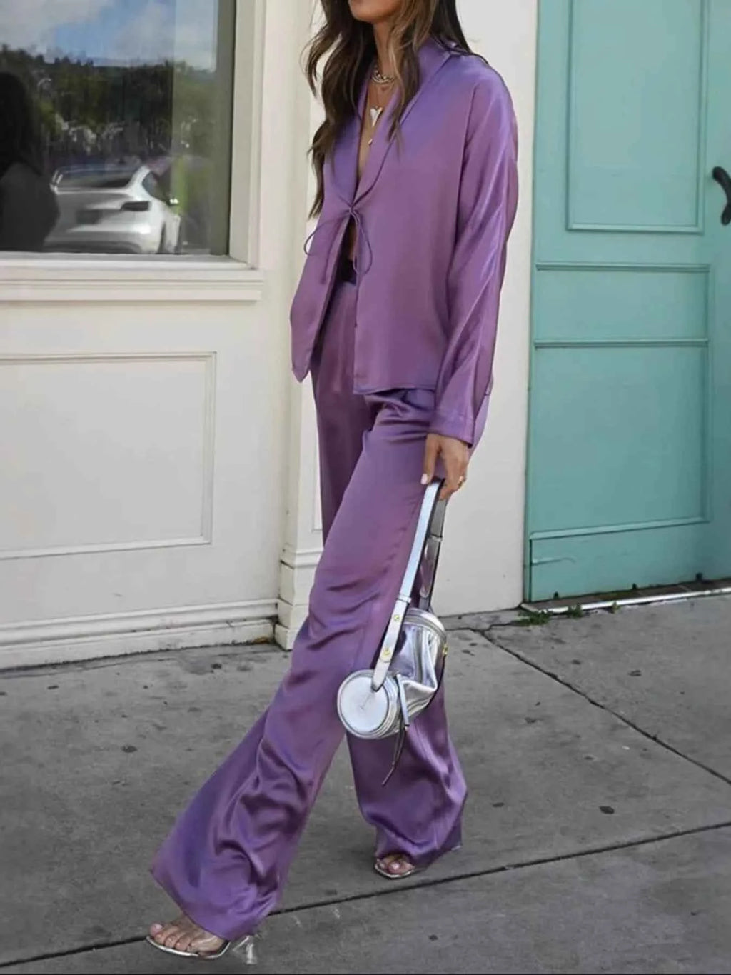 Open Front Tied Top and Pants Set ccad66ca-245a-4a1c-a987-975e6fccf7ca-Max-Origin