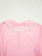 Peter Pan Lace Embellished Neck Sweatshirt and Skirt Two Piece Set ccb3ed32a8f74843be9be3eb48c23ff4-Max-Origin