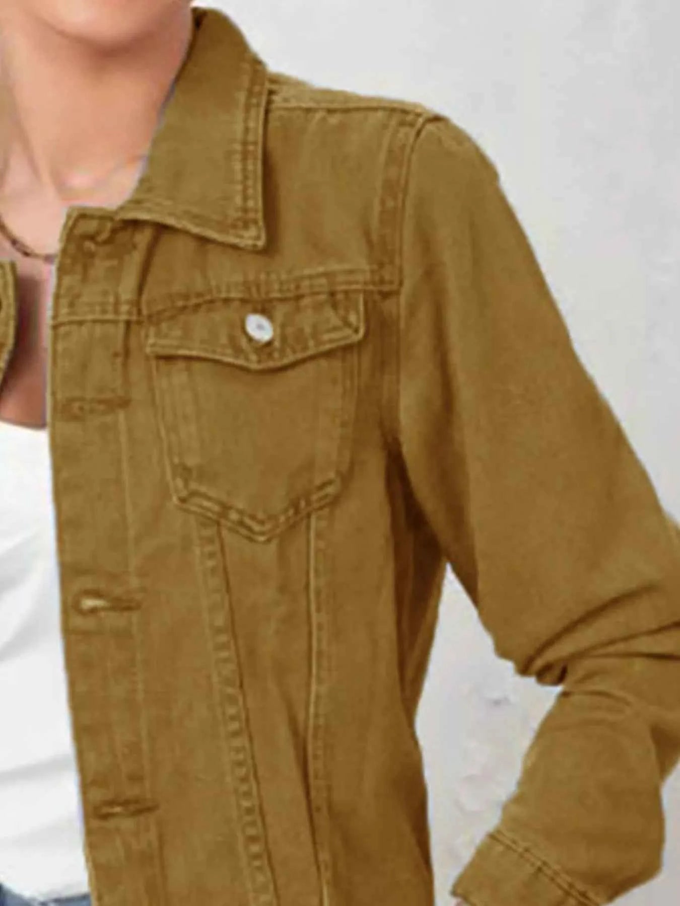 Button Up Long Sleeve Denim Jacket ccb4009f-fe88-4714-9f96-edddf5b58eca-Max-Origin