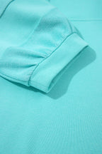 Moonlight Jade Bow Front Patchwork Bracelet Sleeve Mini Dress ccec804ac1c8ac99