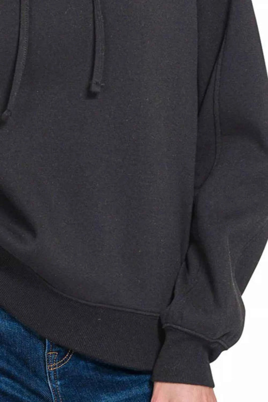 Drawstring Relaxed Fit Fleece Hoodie ccf9aa95-591f-4005-a4c6-48dfccb90bc8-Max-Origin