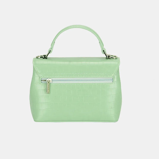 David Jones Texture PU Leather Handbag cd378f21-8b4f-4a90-a121-da3d2768b40b-Max