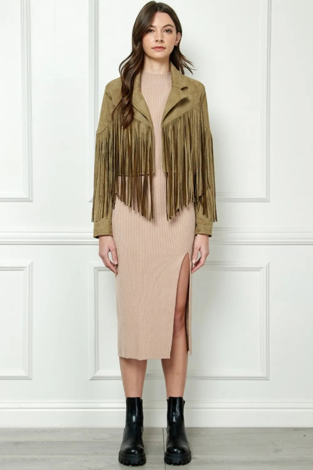Veveret Suede Fringe Long Sleeve Moto Jacket cd89be34-ef11-4a3b-8cc7-5a284cd9c69b-Max