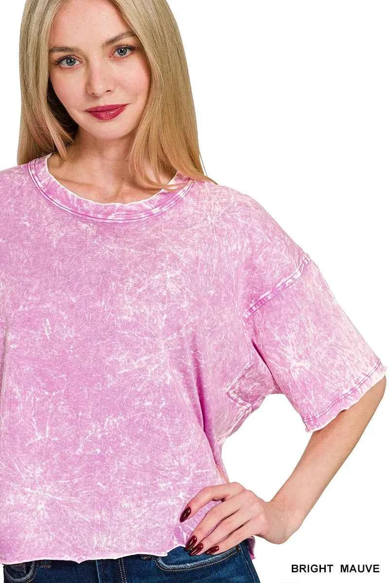 Zenana Acid Crinkle-Washed Oversized T-Shirt cda44eb13ff54f9490af406ad204d386-Max-Origin