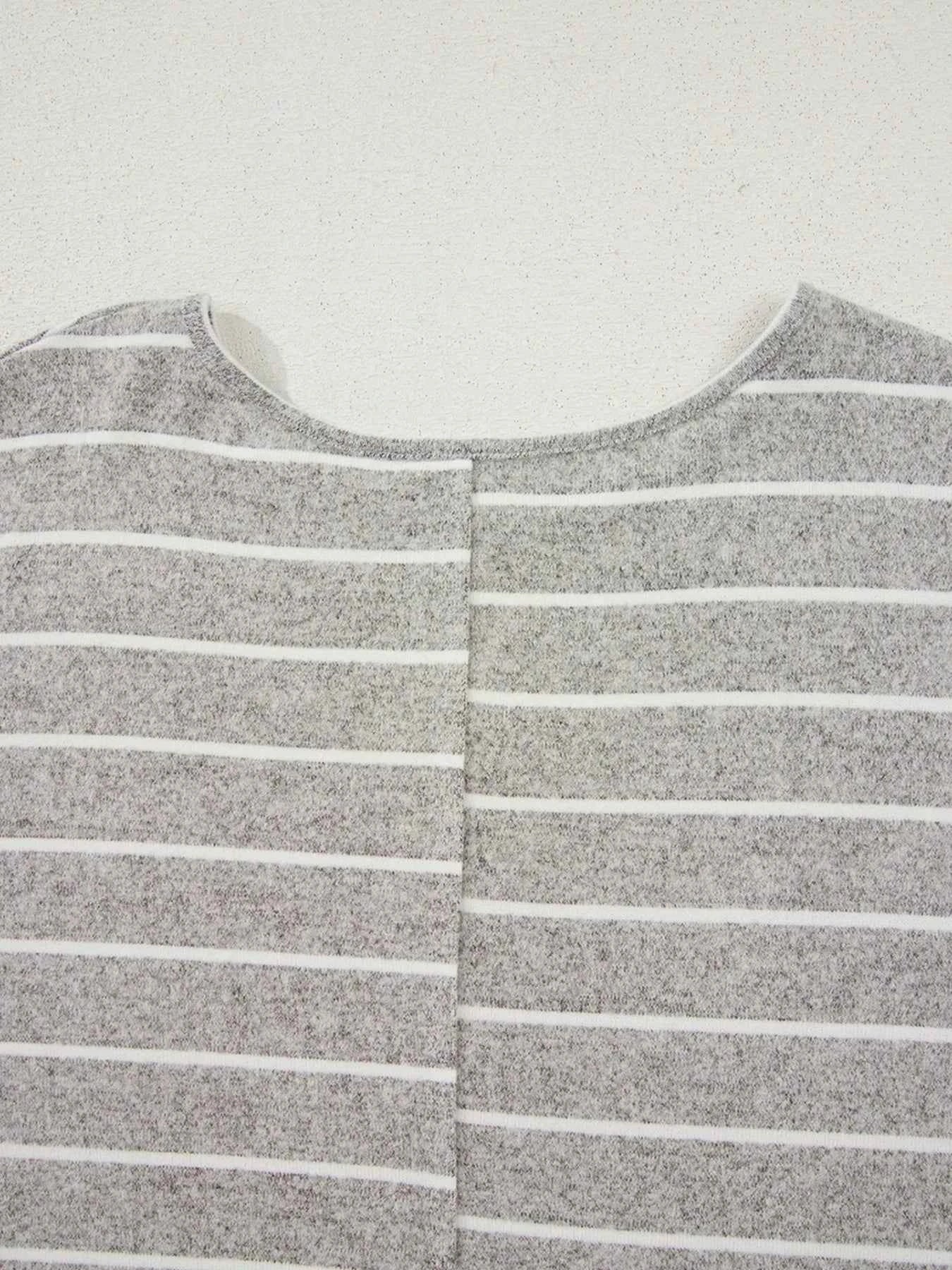 Stripe Dolman Sleeve Drop Shoulder Top cdadc0d18207470a9200bc1291d454e8-Max-Origin