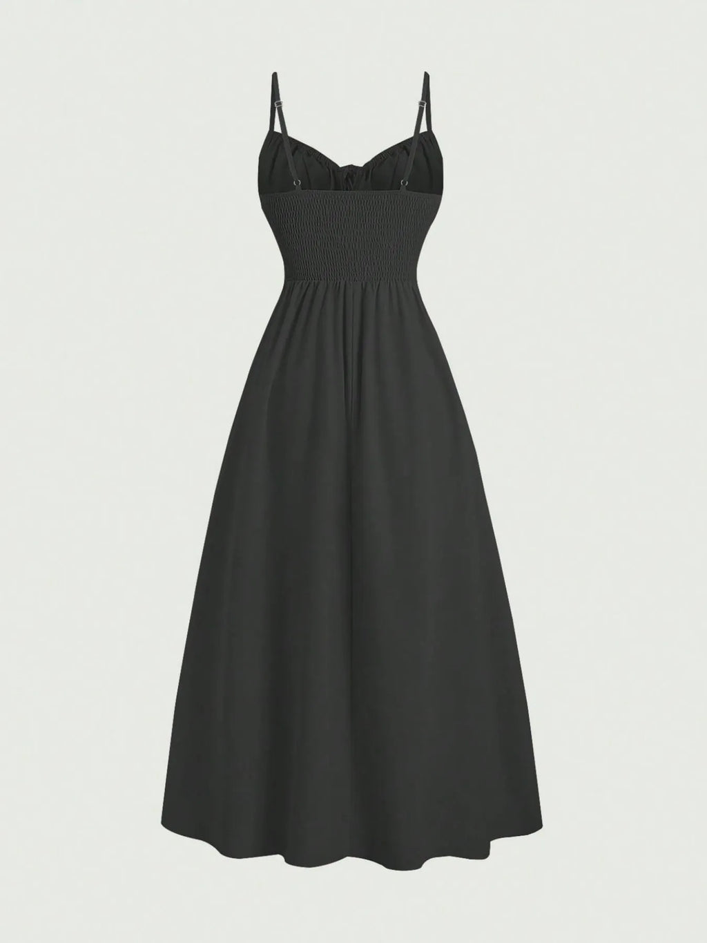 Smocked Tied Front Cami Dress cdca42ec-f42e-4861-90cc-31f4ac08a6e2-Max-Origin