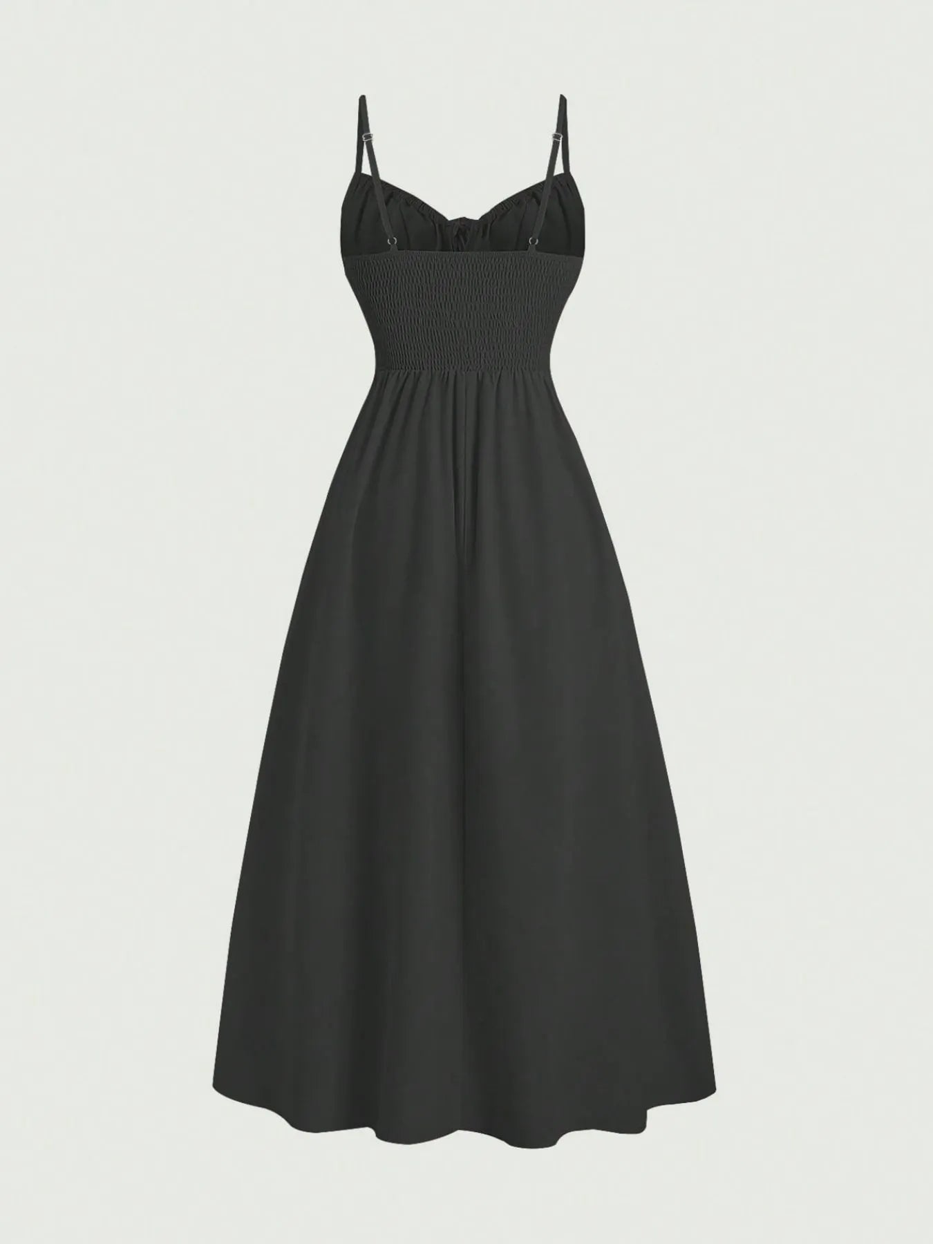 Smocked Tied Front Cami Dress cdca42ec-f42e-4861-90cc-31f4ac08a6e2-Max-Origin