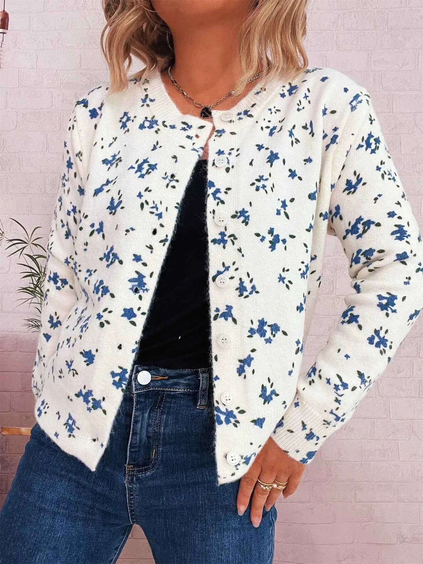 Floral Button-Up Long Sleeve Cardigan cdeb8141eea54576988f5e26e4f84d05-Max-Origin