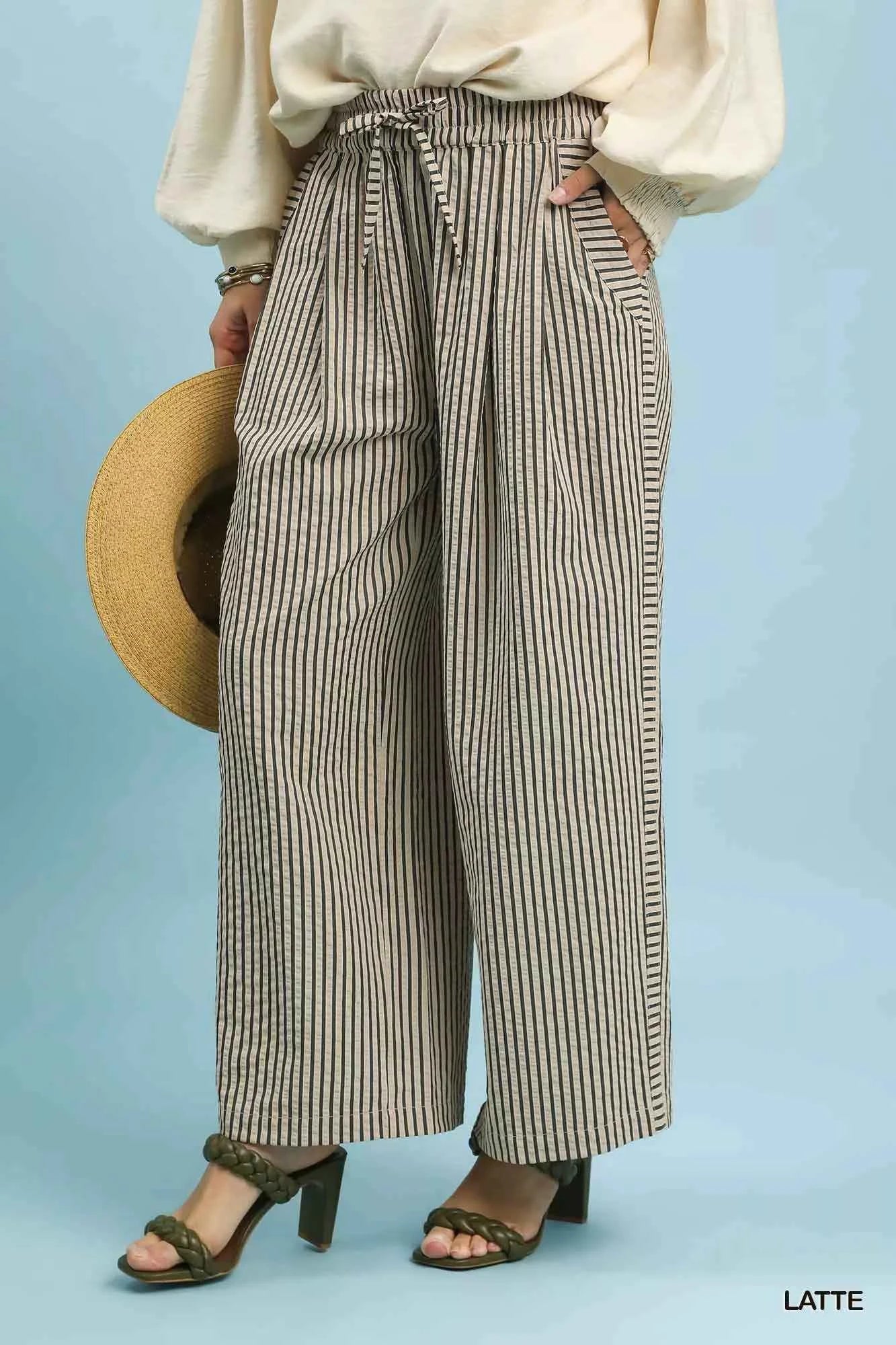 Umgee Drawstring Striped Wide-Leg Pants cdf34e78-083c-4a5a-be86-3dd503bf11d5-Max-Origin
