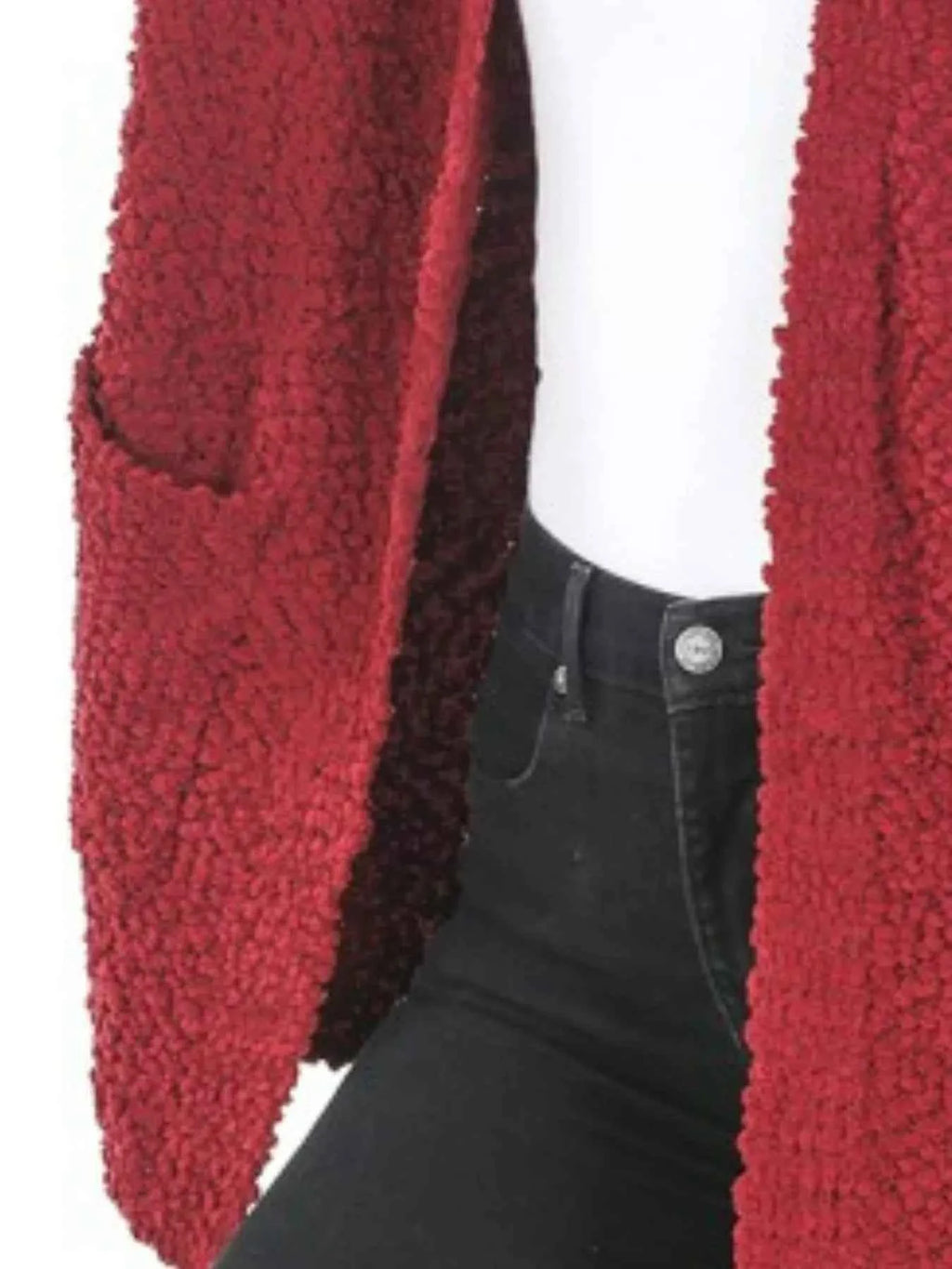 Zenana Long Sleeve Popcorn Sweater Cardigan with Pockets ce5d374c-4130-49cd-b2b9-ff2defc66cc0-Max-Origin