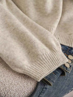 Bow-knot Front V-Neck Knit Cardigan ce6da343c875446589dfa5f75e174c5a-Max-Origin