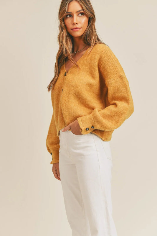 Long Sleeve Button Down Sweater Cardigan ce9ce366-144e-4a6a-8e98-61768a56edef-Max