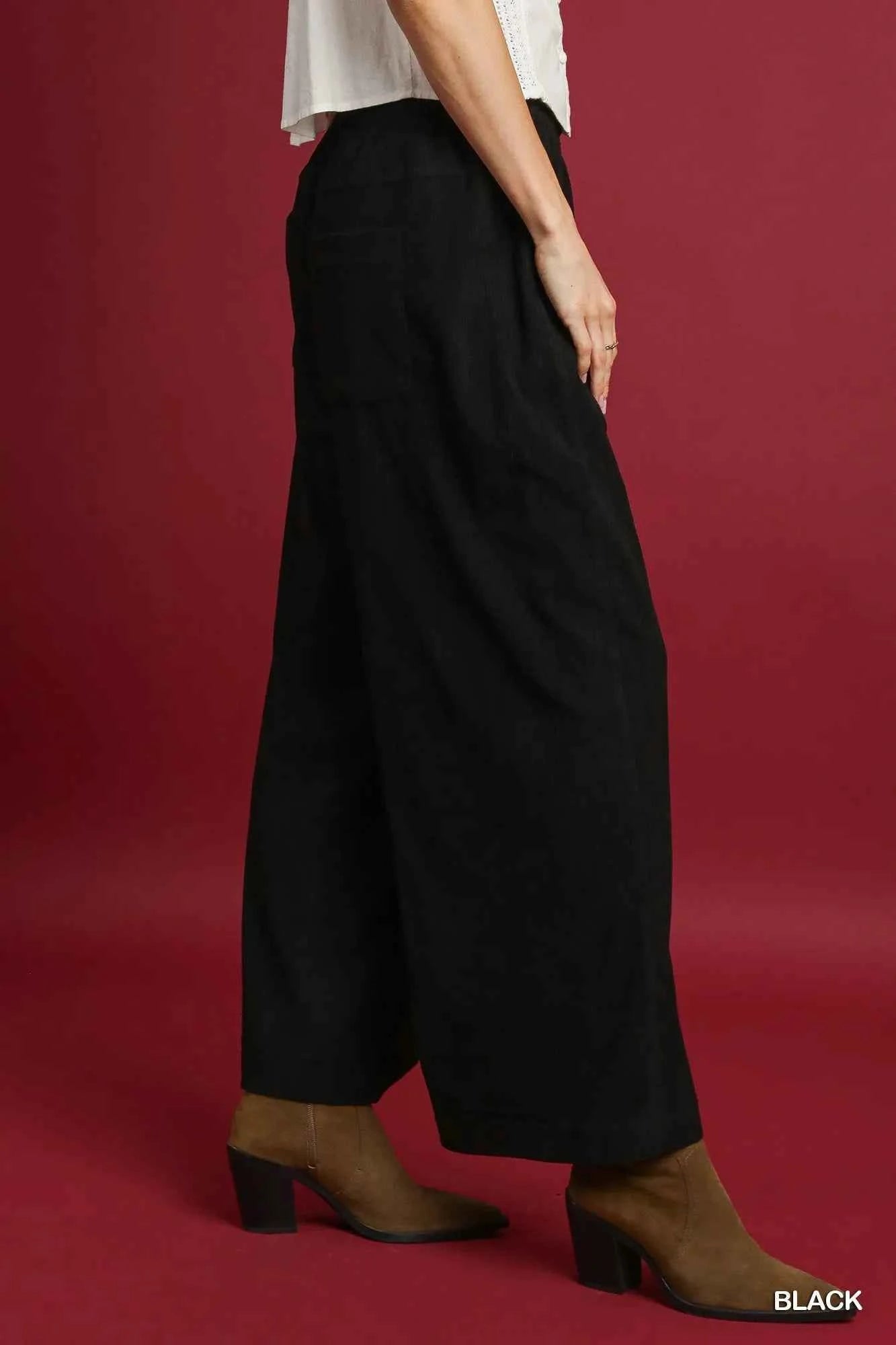 Umgee Wide-Leg Corduroy Pants ceafbb79-f800-4746-b742-35fe98e50863-Max-Origin