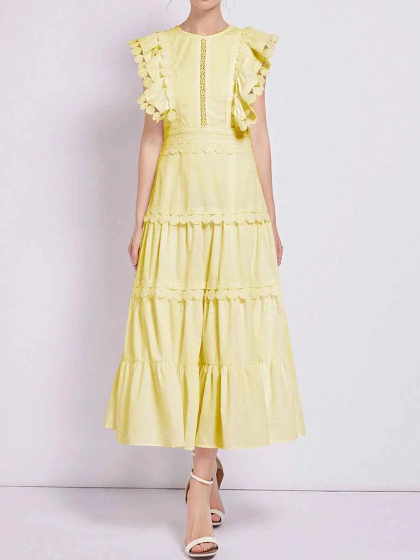Sleeveless Ruffled Tiered Dress with Embroidered Trim ceb5b286-ad0b-4e3a-860d-c2fd5f28a0fc-Max-Origin_5d54eb6c-f587-4d04-99dc-2895df7beac9