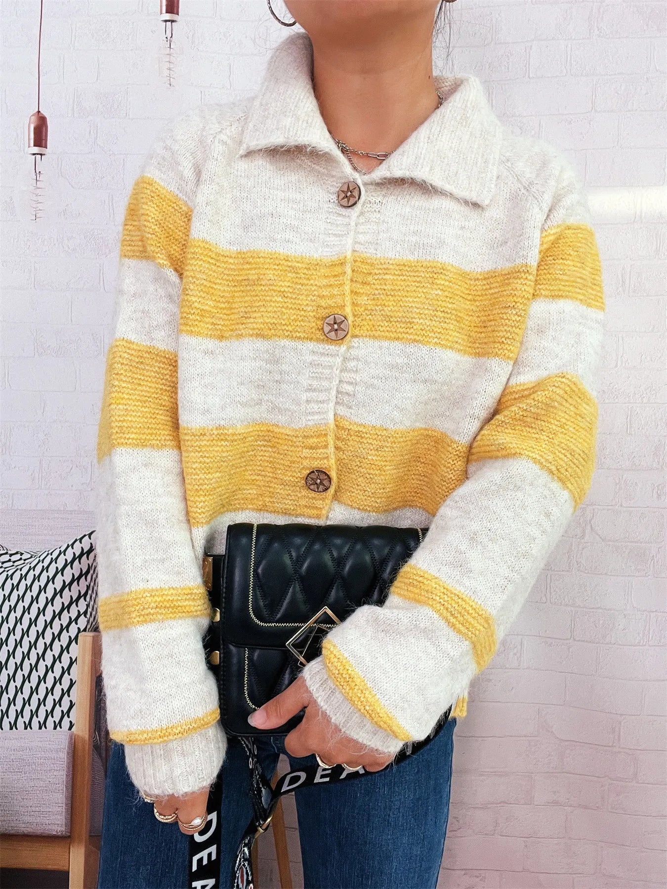 Striped Button-Up Cozy Cardigan cf0b2e21cefb480d8ed53798efc3ee88-Max-Origin
