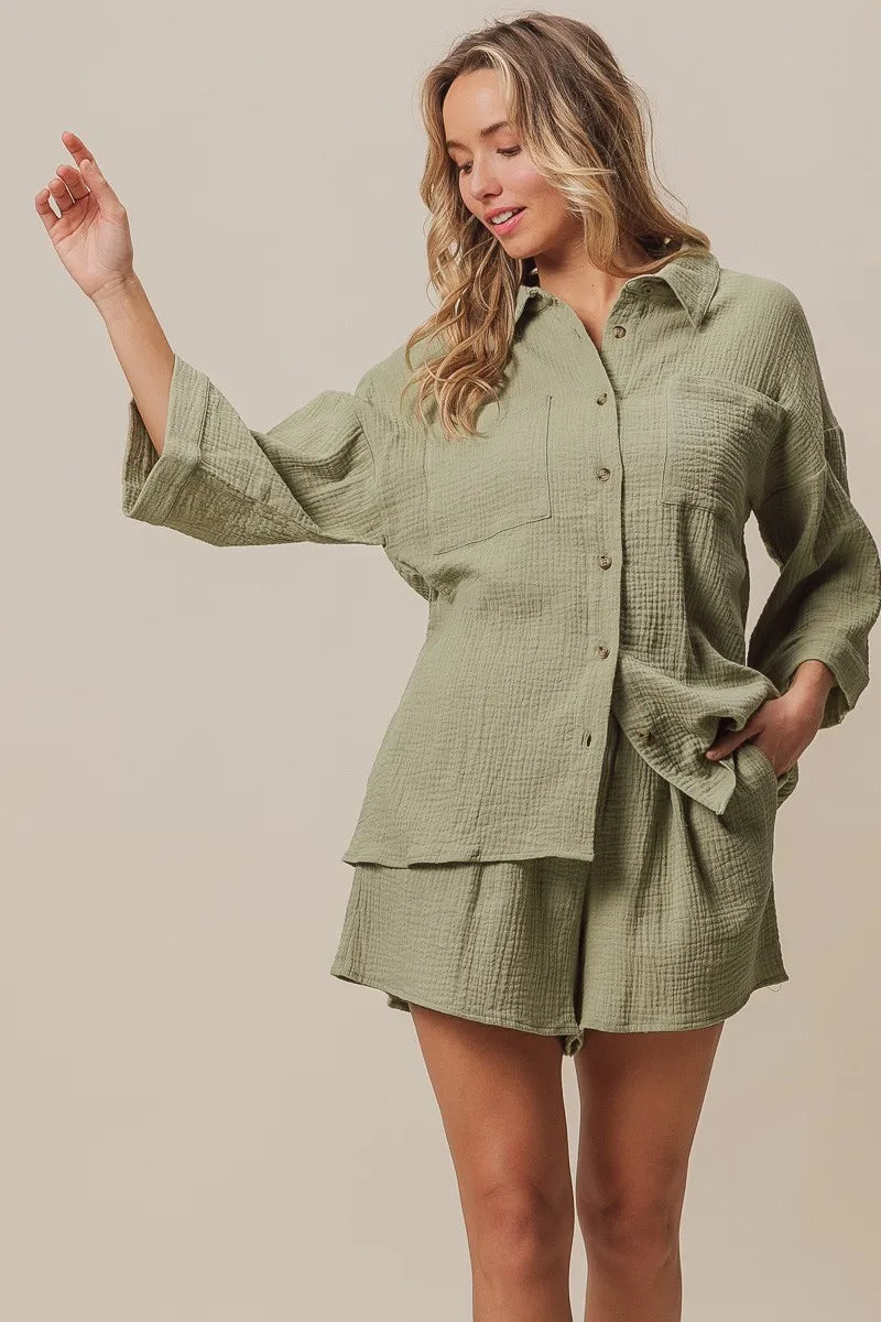 BiBi Crinkle Gauze Shirt and Short Set cf0cab13081a48a581909b73db01f538-Max-Origin