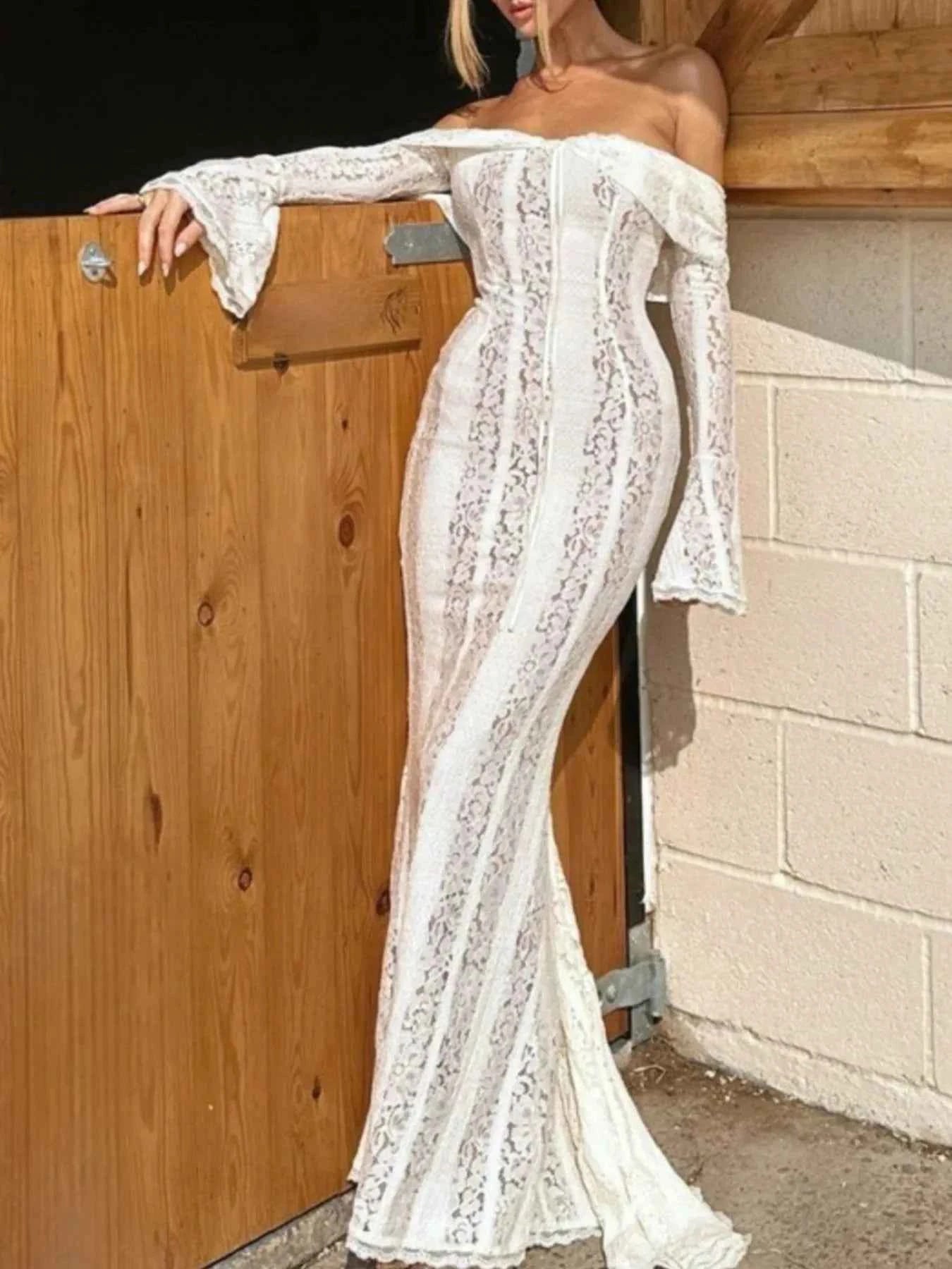 Lace Off-Shoulder Flounce Sleeve Maxi Dress cfcfb348-7870-4e2d-ad30-a09dce624c2c-Max-Origin