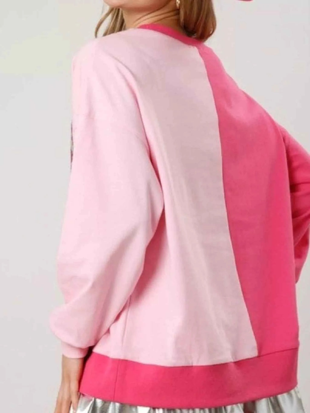Sequin Boots Color Block Sweatshirt d02b0b82-f8ec-4142-b3c4-df37e8427976-Max-Origin