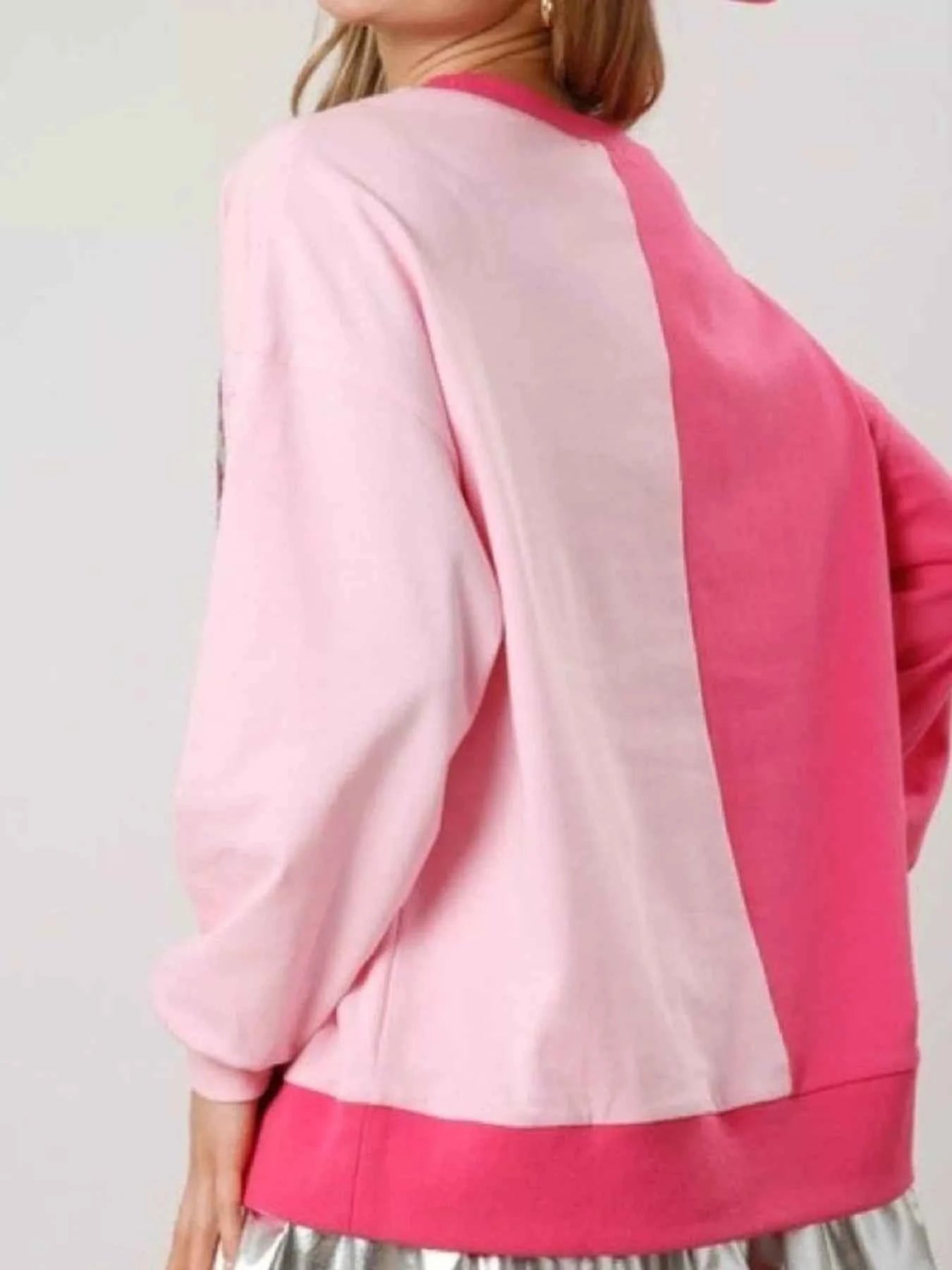 Sequin Boots Color Block Sweatshirt d02b0b82-f8ec-4142-b3c4-df37e8427976-Max-Origin