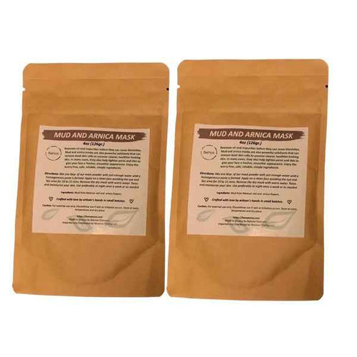 2-pack Mud & Arnica Facial Mask As Shown One Size d0349ce6-3af1-46a5-a1c3-b3cde92dba75
