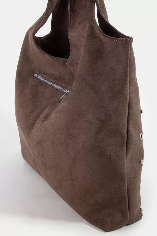 Fame Large Grommeted Suede Shoulder Bag d04ab505b8c04dcf90c8ab63c4ae9124-Max-Origin