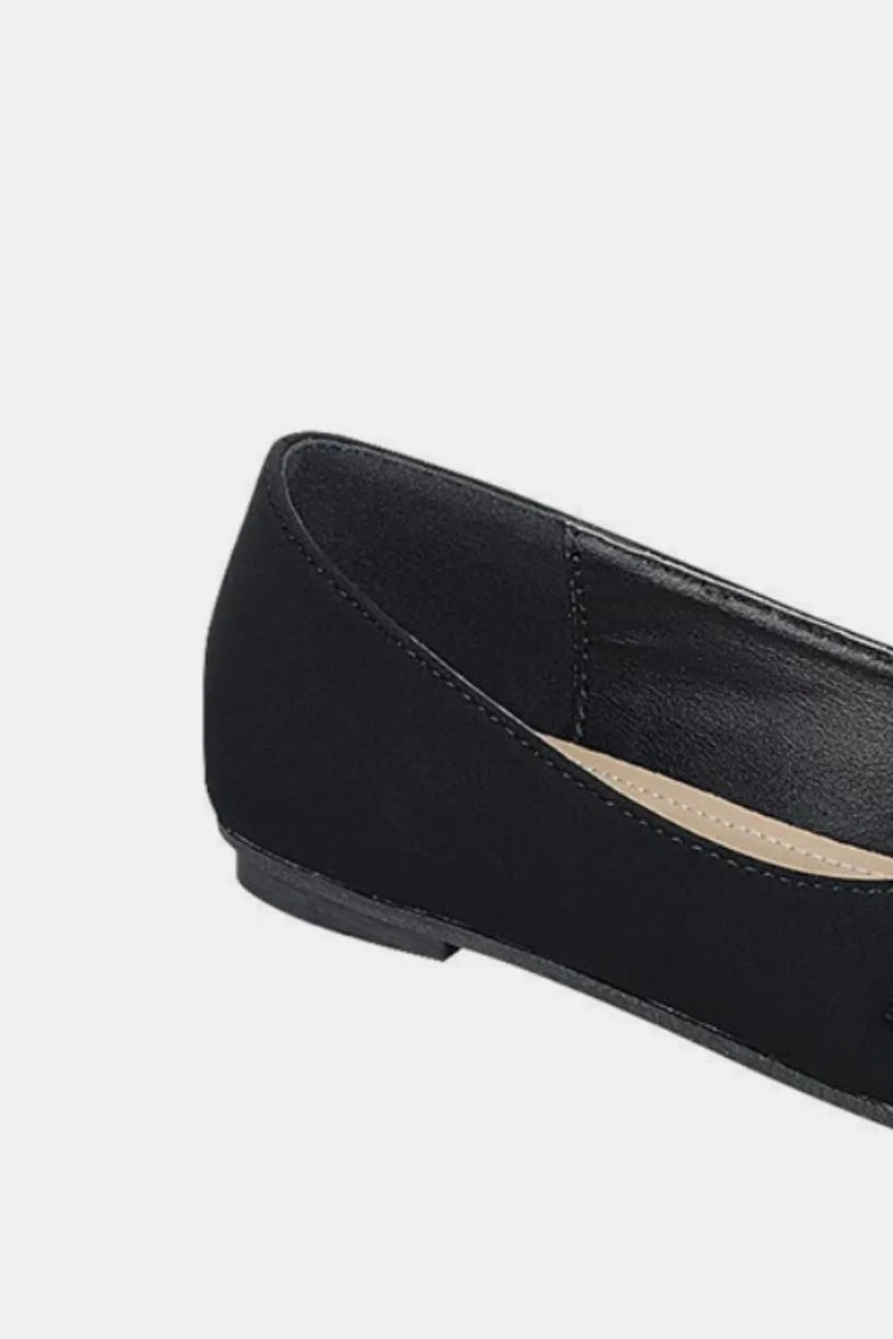 Forever Link Slip On Rhinestone Buckle Ballet Flats d06f9faf-214d-4abe-9195-6b35d9c95cdc-Max