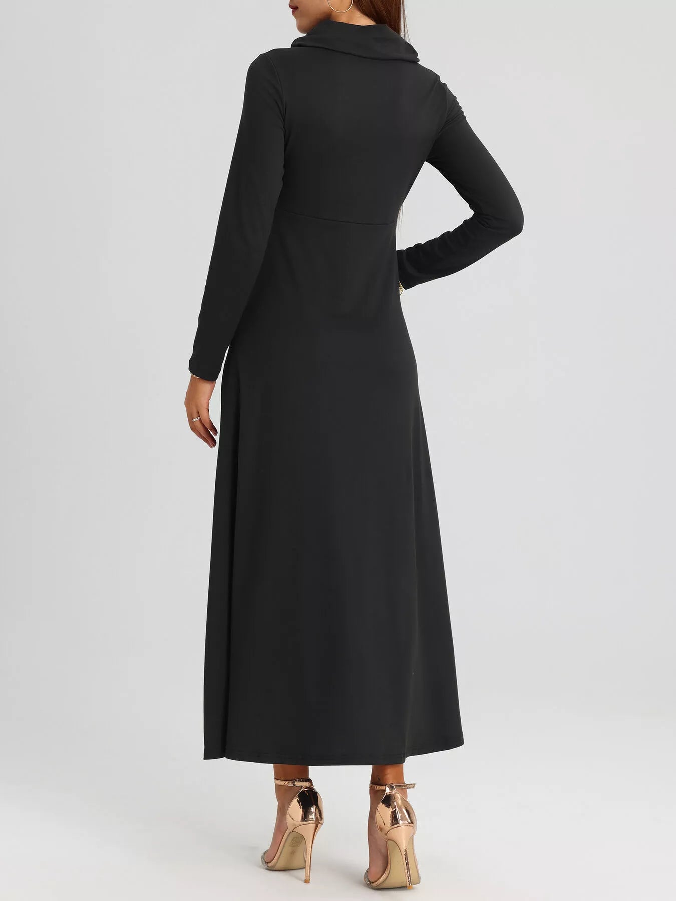 Cowl Neck Long Sleeve Midi Dress d073b9e02ff44e2490de23a9e8430f23-Max-Origin