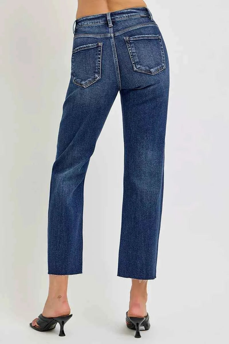 RISEN High Rise Slim Barrel Jeans d087c2dce0444d47b621d399d036260d-Max-Origin