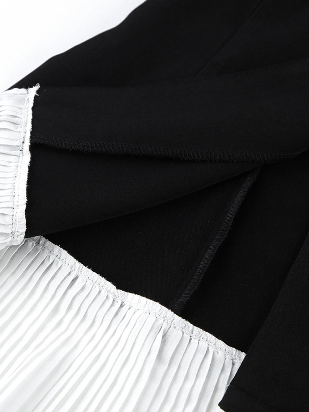 Pleated One Button Blazer Dress d08d72c4be204694a512c07ccd934616-Max