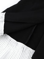 Pleated One Button Blazer Dress d08d72c4be204694a512c07ccd934616-Max