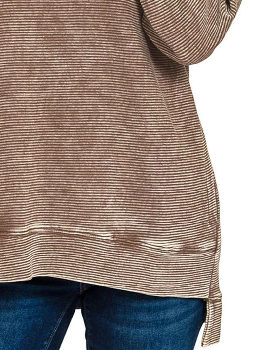 Full Size Acid Washed Double Ribbed Hi-low Sweatshirt Plus Size d1216f99-2411-4b87-911d-12c6412e466c-Max-Origin