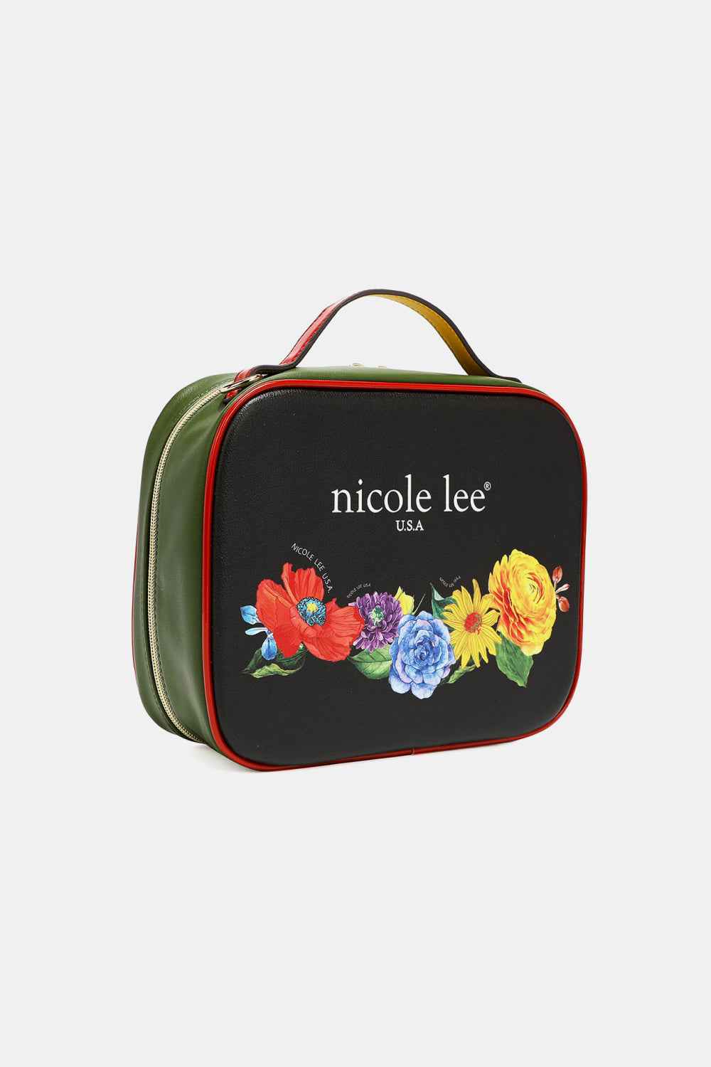 Nicole Lee USA Printed Handbag with Three Pouches d1302d9d77074ce1a289987bd1caea06-Max