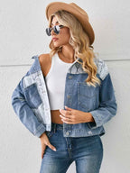 Snake Print Button Up Denim Jacket d1b8eb22-3cf3-415a-9ce3-e35a4051ae16-Max-Origin