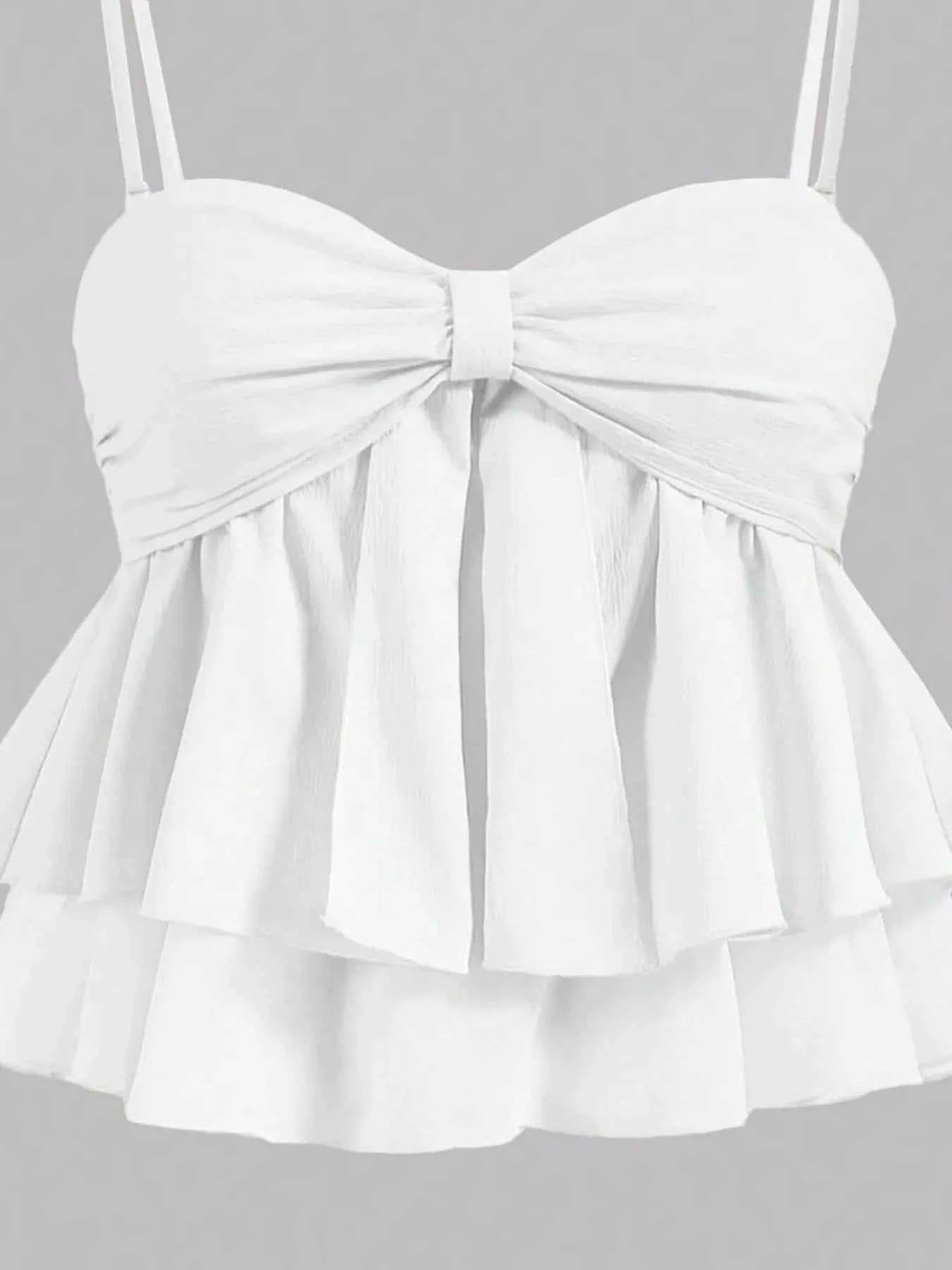 Sweetheart Neck Layered Cami White d1c2aff9-f88e-4003-9927-32982f39cb80-Max-Origin
