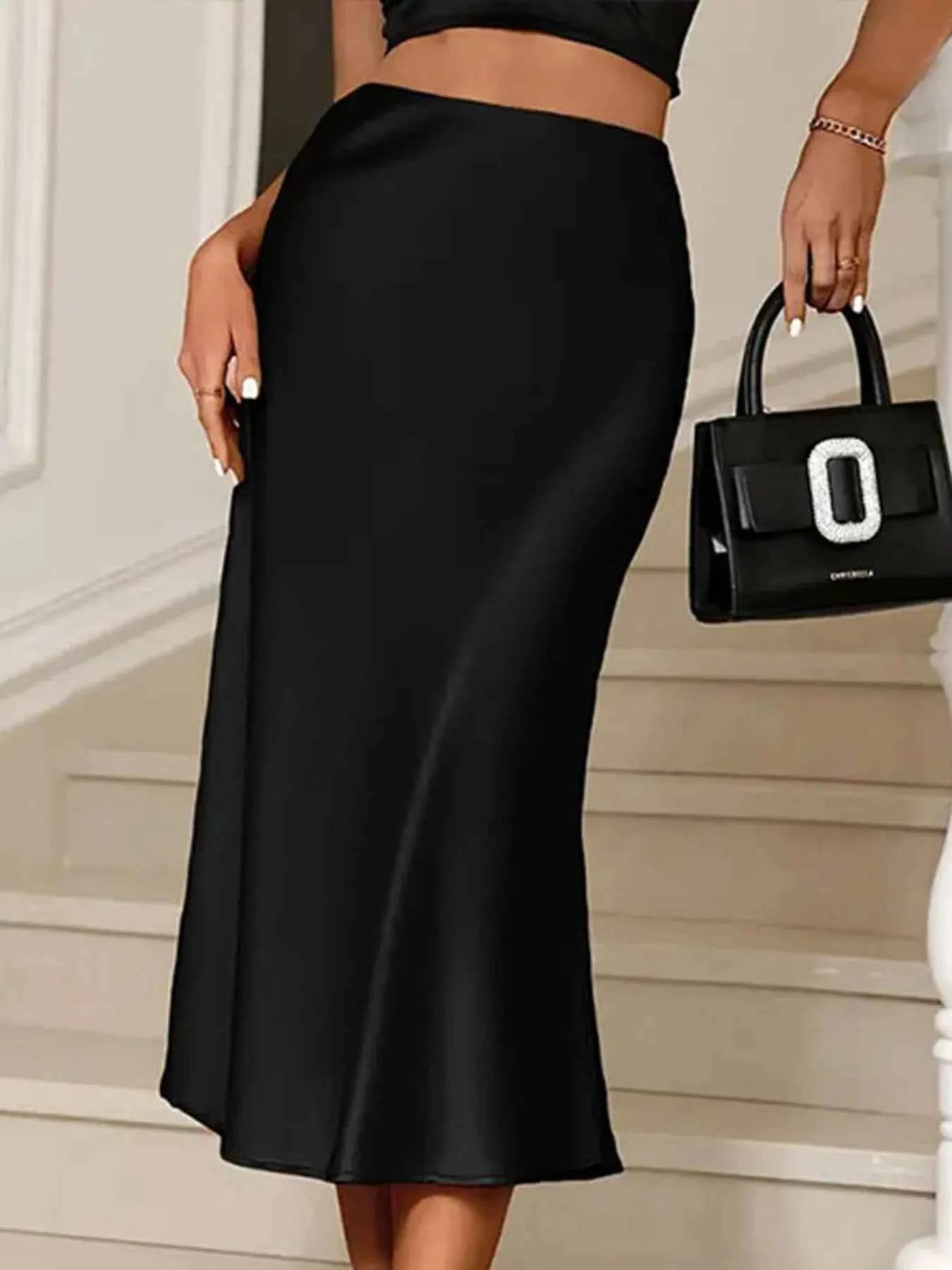 Satin Midi Mermaid Skirt d1cc35825f4045e2950b034625d4258d-Max-Origin