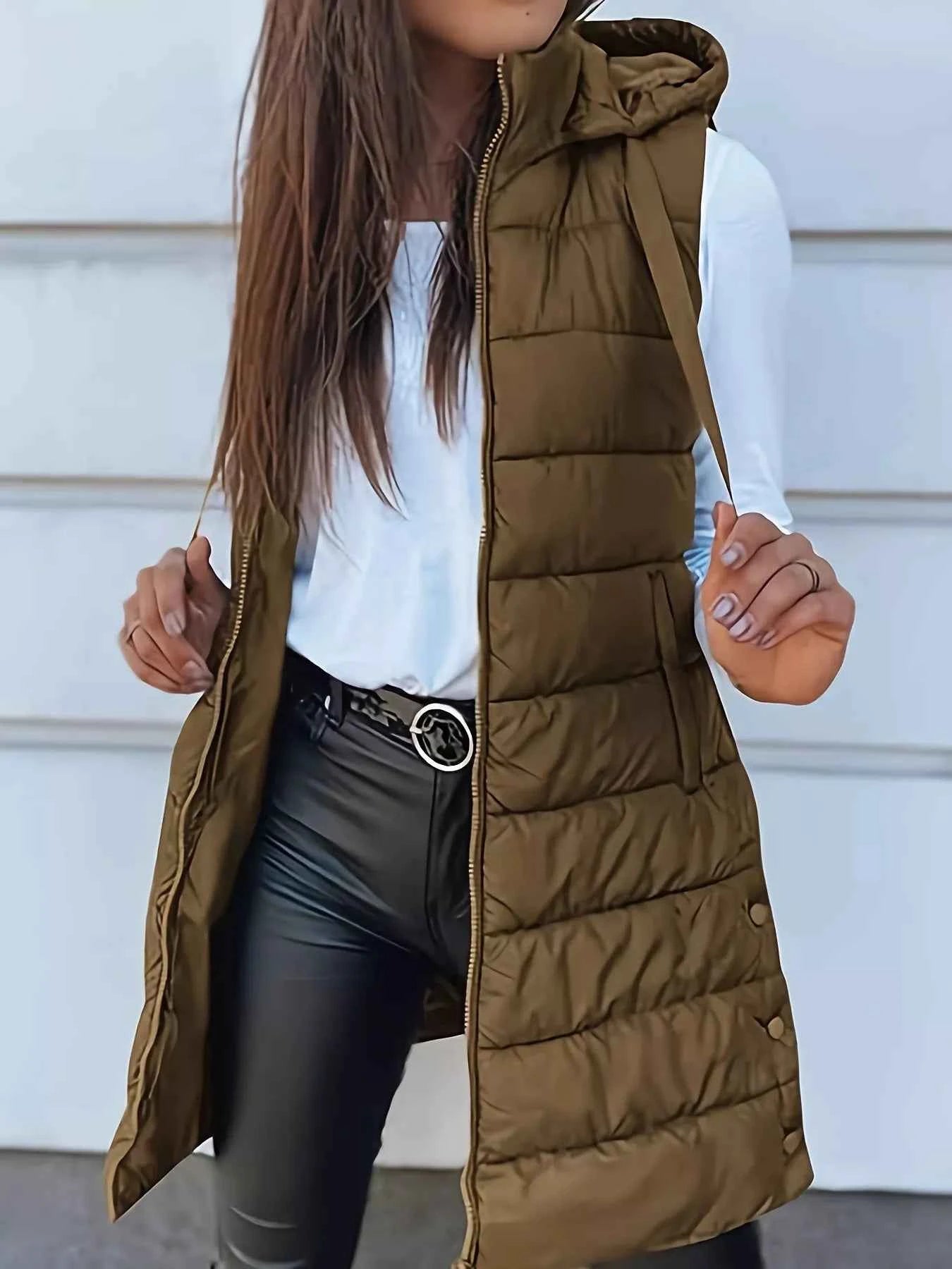 Zip Up Hooded Winter Coat Brown d1e90d2183e244a980209c9a7840ac9c-Max-Origin
