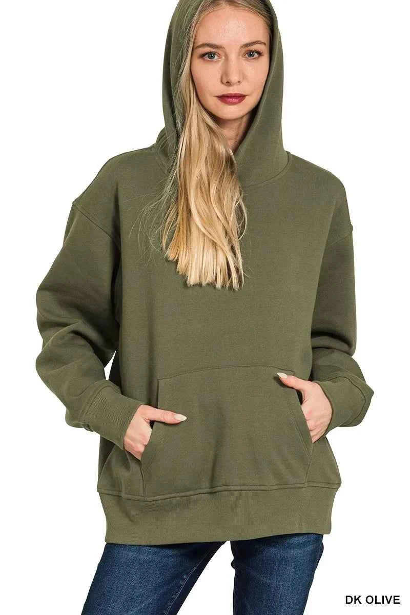 Zenana Fleece Kangaroo Pocket Hoodie d1f7e882fb1047c48857ddb4b4167a5b-Max-Origin