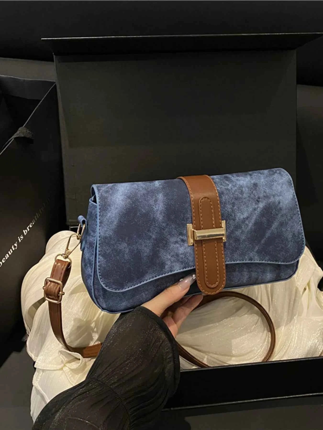 Leather Buckle Strap Crossbody Bag d1f93f237b5b48ef81d1d7218adb9c83-Max-Origin