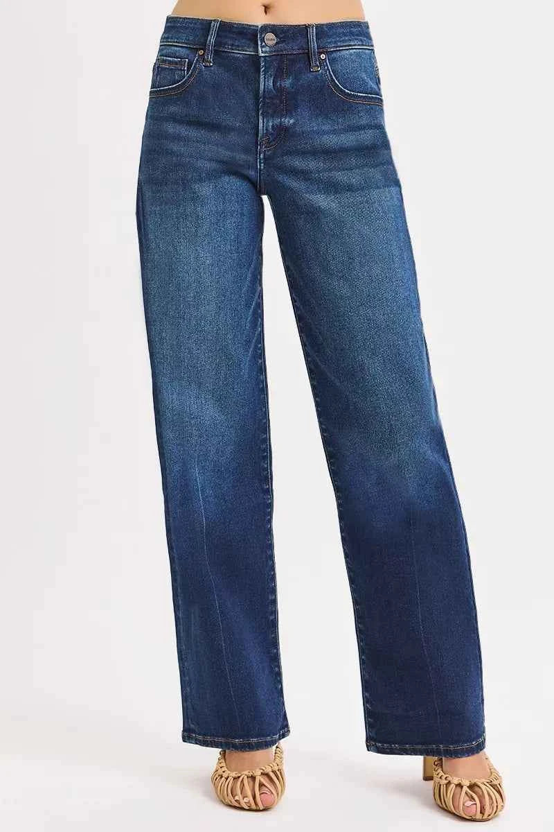 RISEN Mid Rise Wide Baggy Jeans d215009211b742cdb9a153b6117628fb-Max-Origin