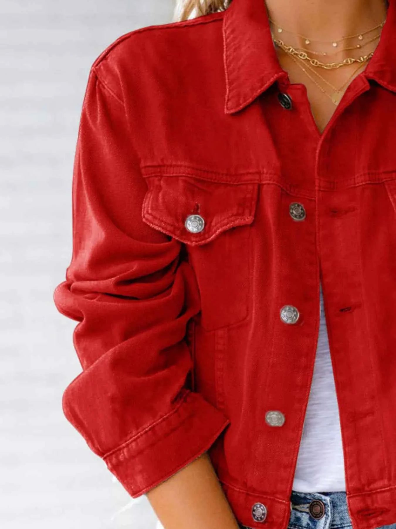 Button Up Long Sleeve Denim Jacket d2416dd5-8283-46f5-a08a-1dd667f07149-Max-Origin