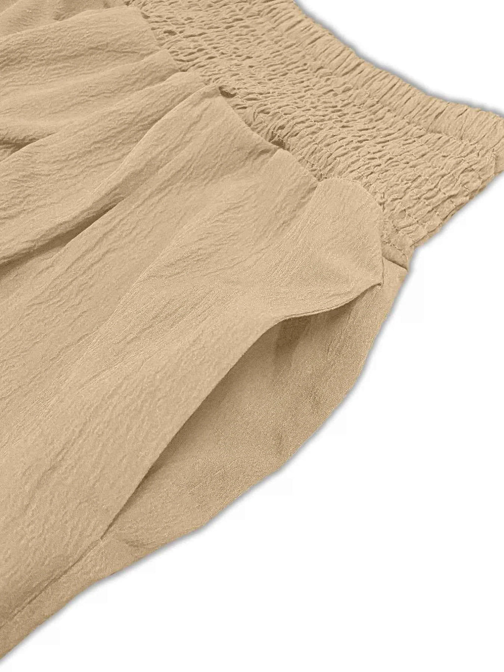 Plus Size Smocked Waist Cropped Wide Leg Pants d2456fb7-ee3c-4091-8aca-f12efb754808-Max-Origin