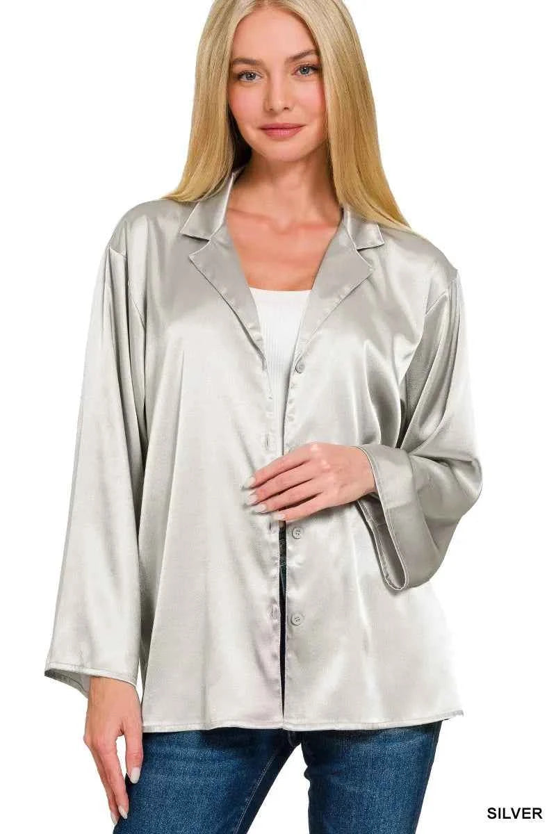 Zenana Satin Button Down Shirt d253a4b5b8a847cf98f7474388fbcd01-Max-Origin