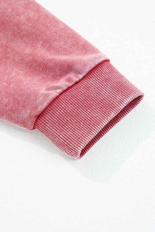 Liberty Raw Hem Crop Sweatshirt d25c4a38-7fbe-4234-a012-35925499949e